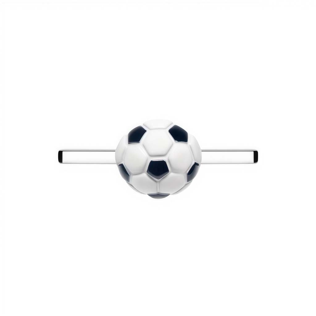 Football Whoop Charm